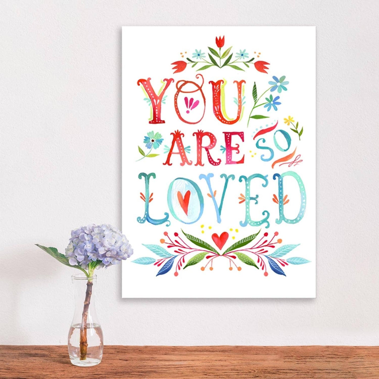 You Are So Loved Canvas Wall Art