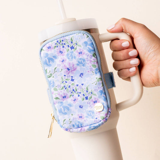 Tumbler Fanny Pack-Secret Garden Blue