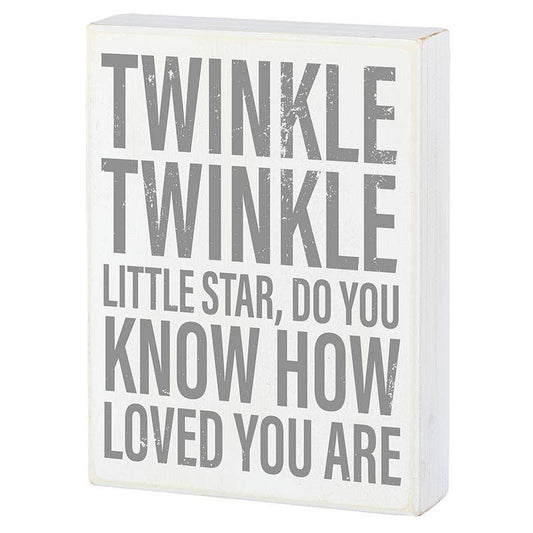 Box Sign - Twinkle Star