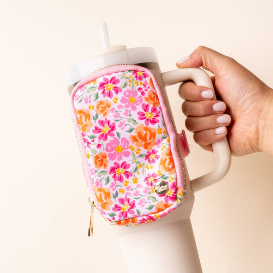 Tumbler Fanny Pack-Secret Garden Pink