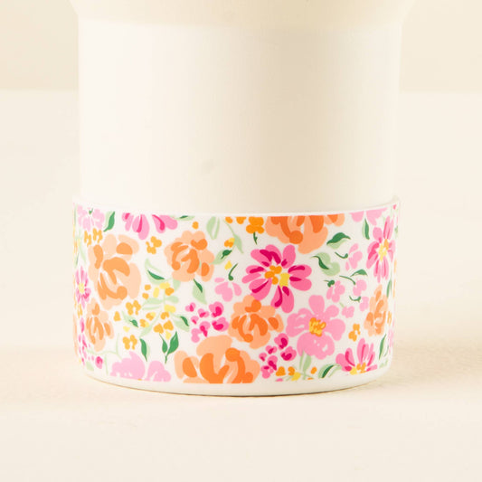 Tumbler Silicone Boot-Secret Garden Pink