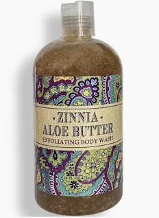 Zinnia Aloe Butter 16 oz Body Wash