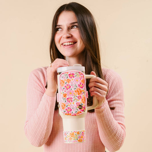 Tumbler Fanny Pack-Secret Garden Pink
